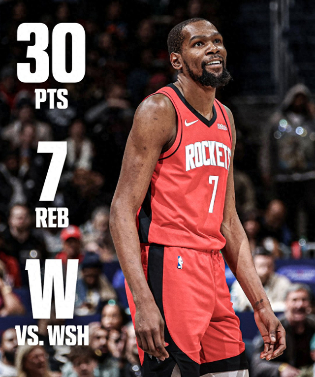 kaiyun体育-连续三场30+队史首人！杜兰特1点成历史第二 37岁助火箭更上一层楼|凯文·杜兰特|阿尔佩伦-申京|休斯敦火箭队|华盛顿奇才队|篮板_新浪体育_新浪新闻