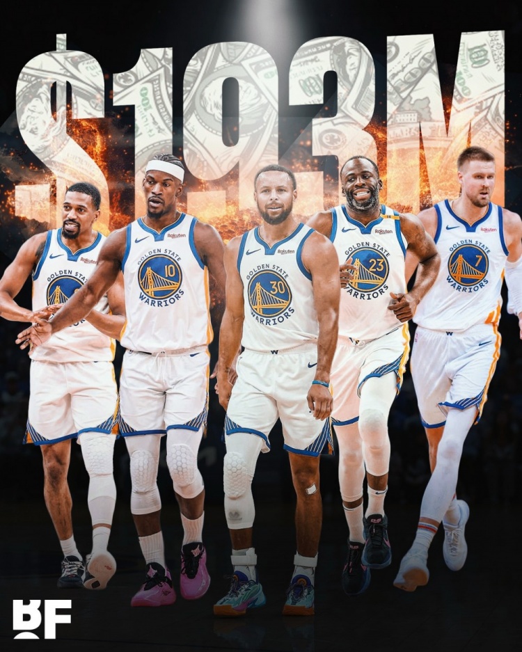 开云体育官网-8名大将缺席!勇士今日缺阵球员薪资达1.93亿 占全队薪水的93%!